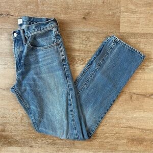 GAP womens Denim slim Jeans size 29x32 new light wash classic minimalist core